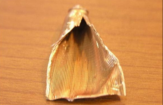 Grooved capillary core structure Рифленая капиллярная структура