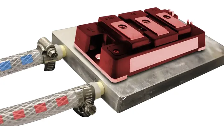 water cooling plate пластина водяного охлаждения