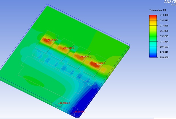 холодная плита с водяным охлаждением