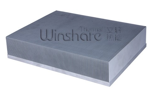 Радиатор со скошенными ребрами