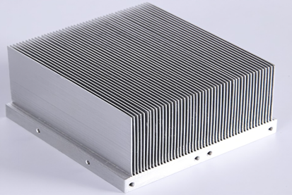 Изготовленный на заказ алюминиевый радиатор со срезанными ребрами