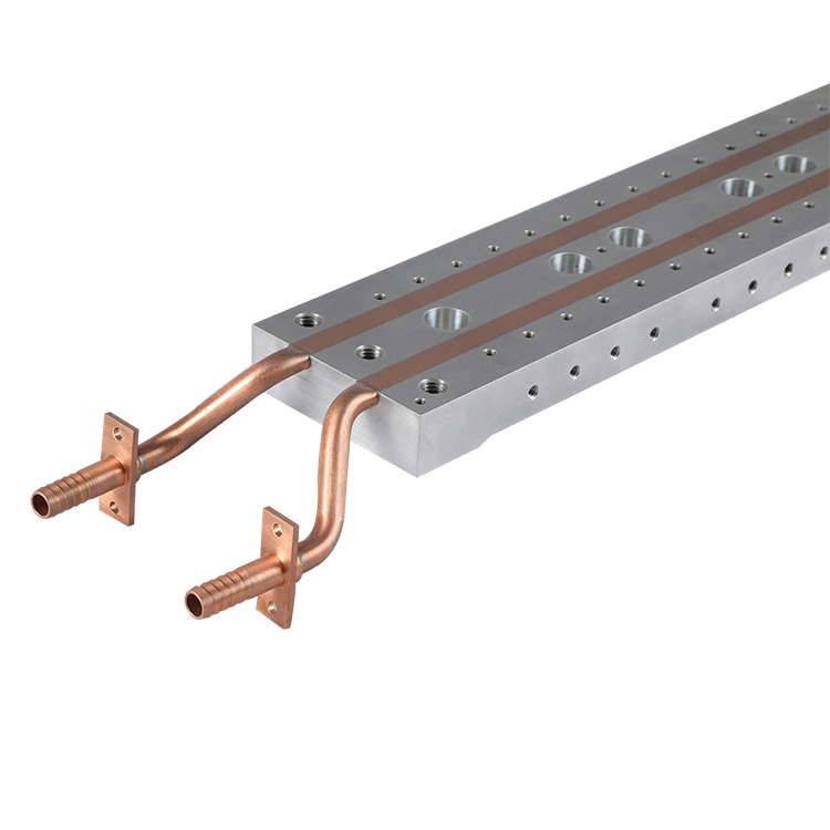 tube liquid cold plate трубчатая охлаждающая пластина с жидкостью