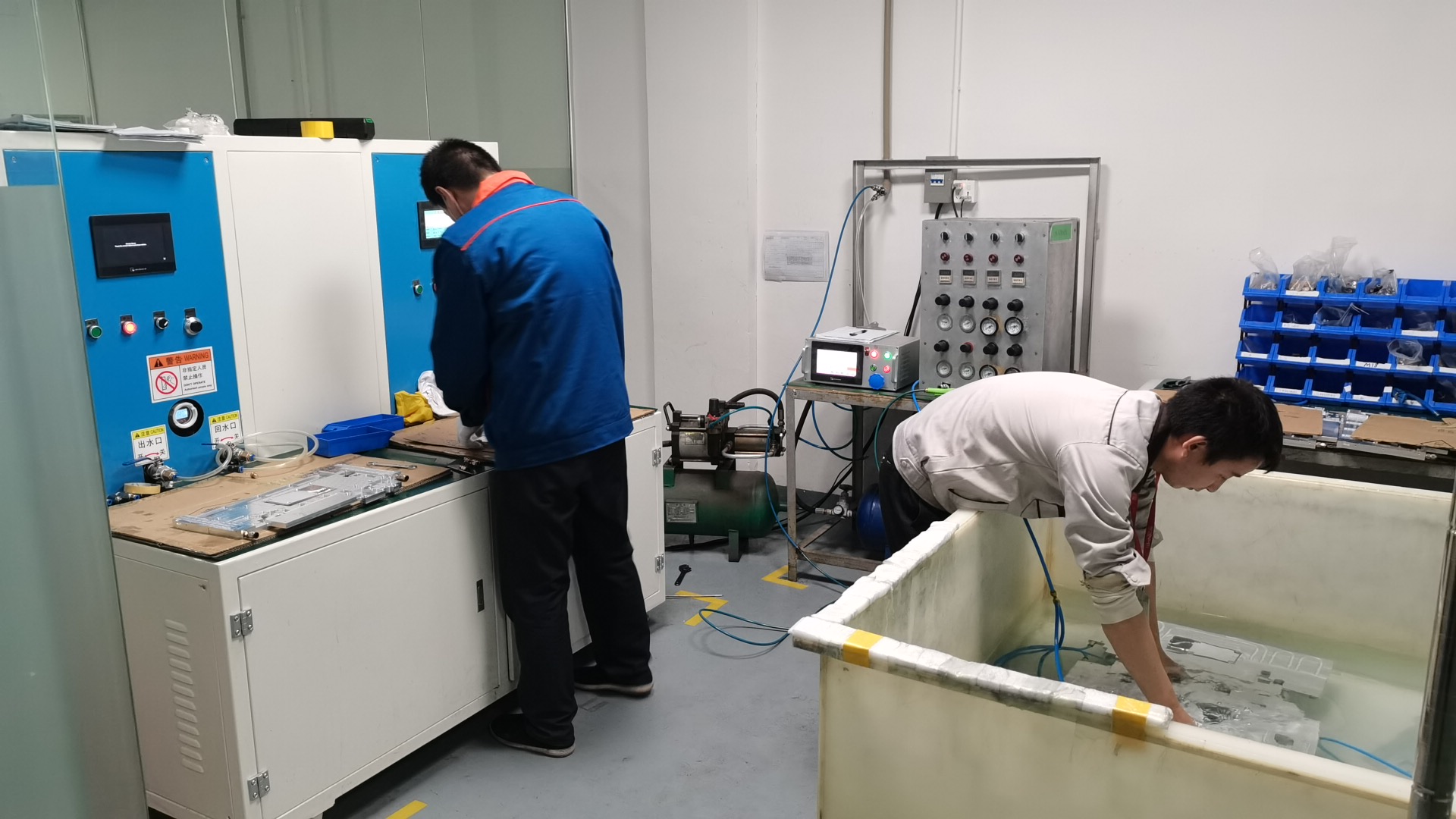 Тестовая машина для утечки воды2