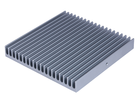 Радиатор со скошенными ребрами