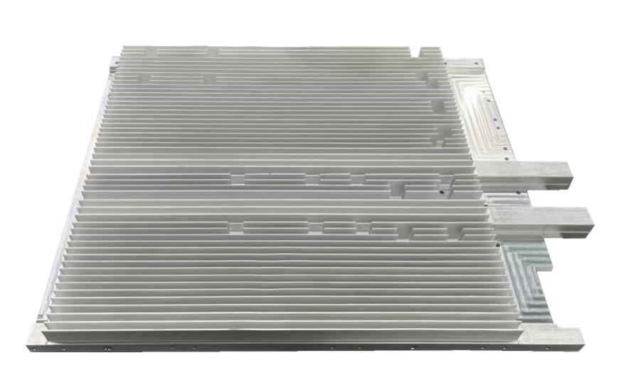 Алюминиевые панели с водяным охлаждением 