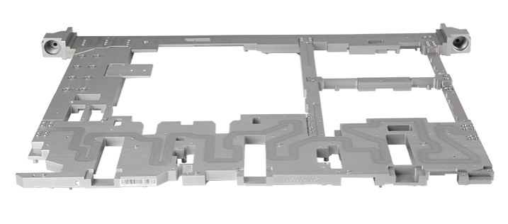Пластина водяного охлаждения аккумуляторной батареи автомобиля на новой энергии. 