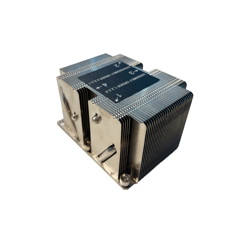 Кулер для процессора Intel LGA 2U с 4 тепловыми трубками