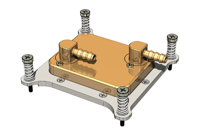 Холодная пластина для LGA1700