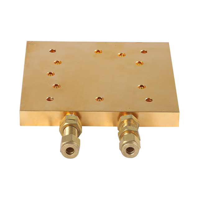 Высокопроизводительная медная пластина для охлаждения жидкости