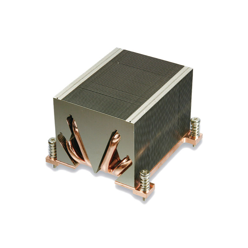 Радиатор теплоотвода с алюминиевым ребром Intel CPU Cooler Heat Pipe