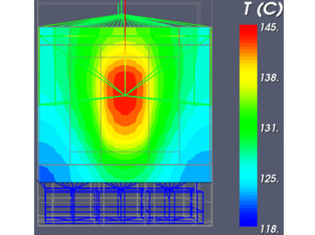 радиатор принудительного воздушного охлаждения