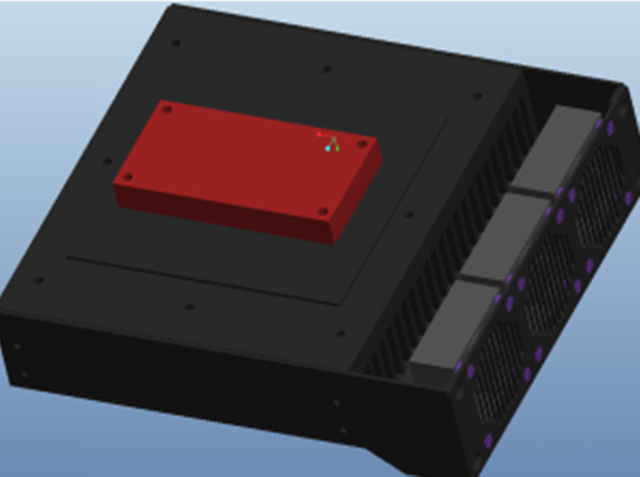 радиатор принудительного воздушного охлаждения