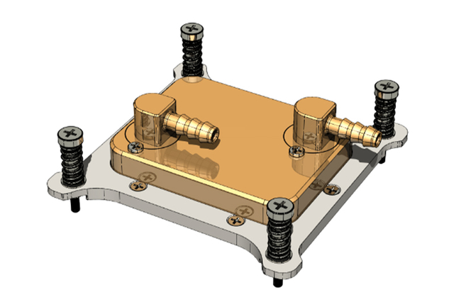Холодная пластина для LGA 115X