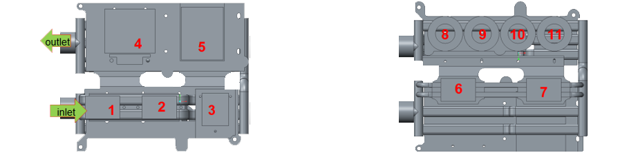 Радиатор усилителя 